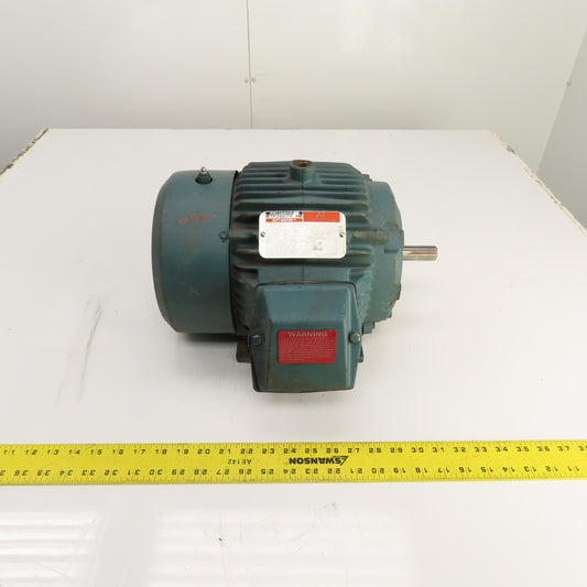 Reliance P18G3100F 1HP AC Electric Motor 460V 3PH 1.4A 1760RPM 182 Frame Tested