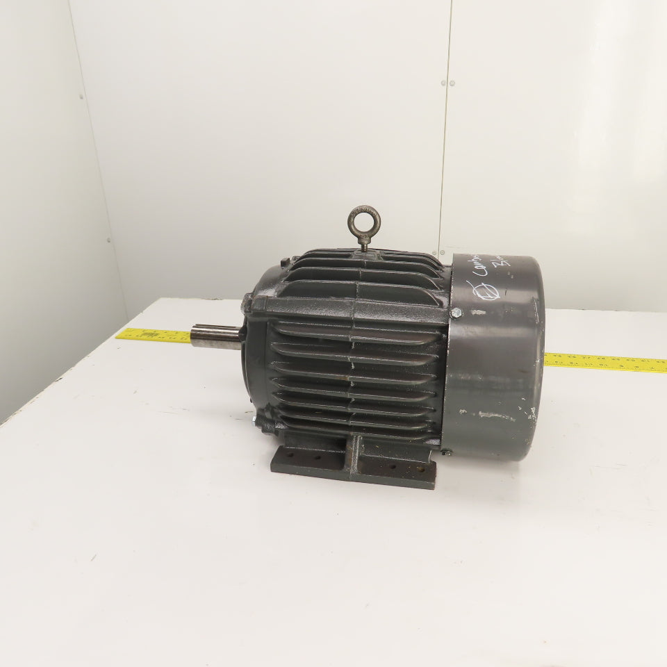 Nidec H7P1D DP54 7.5HP AC Electric Motor 230/460V 3PH 3530RPM 213T Frame Tested