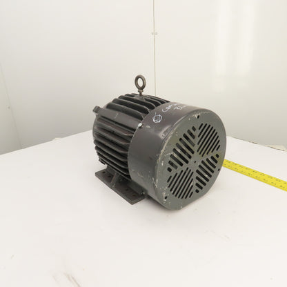 Nidec H7P1D DP54 7.5HP AC Electric Motor 230/460V 3PH 3530RPM 213T Frame Tested