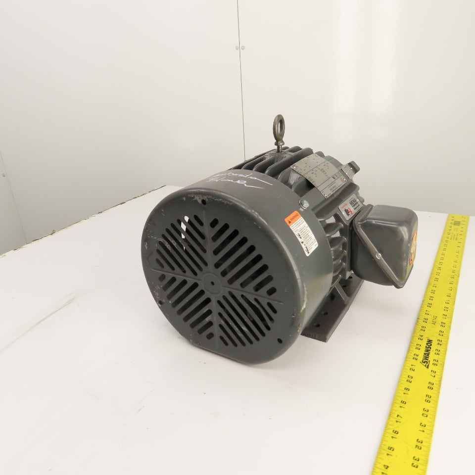 Nidec H7P1D DP54 7.5HP AC Electric Motor 230/460V 3PH 3530RPM 213T Frame Tested