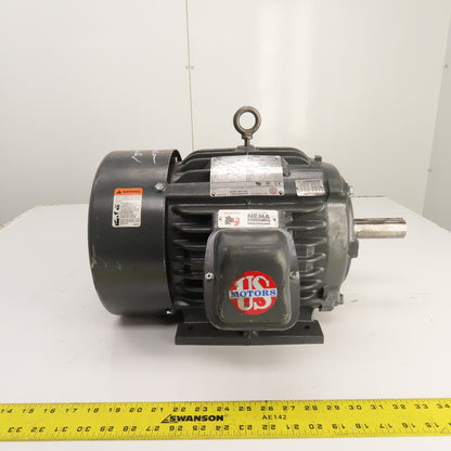 Nidec H7P1D DP54 7.5HP AC Electric Motor 230/460V 3PH 3530RPM 213T Frame Tested
