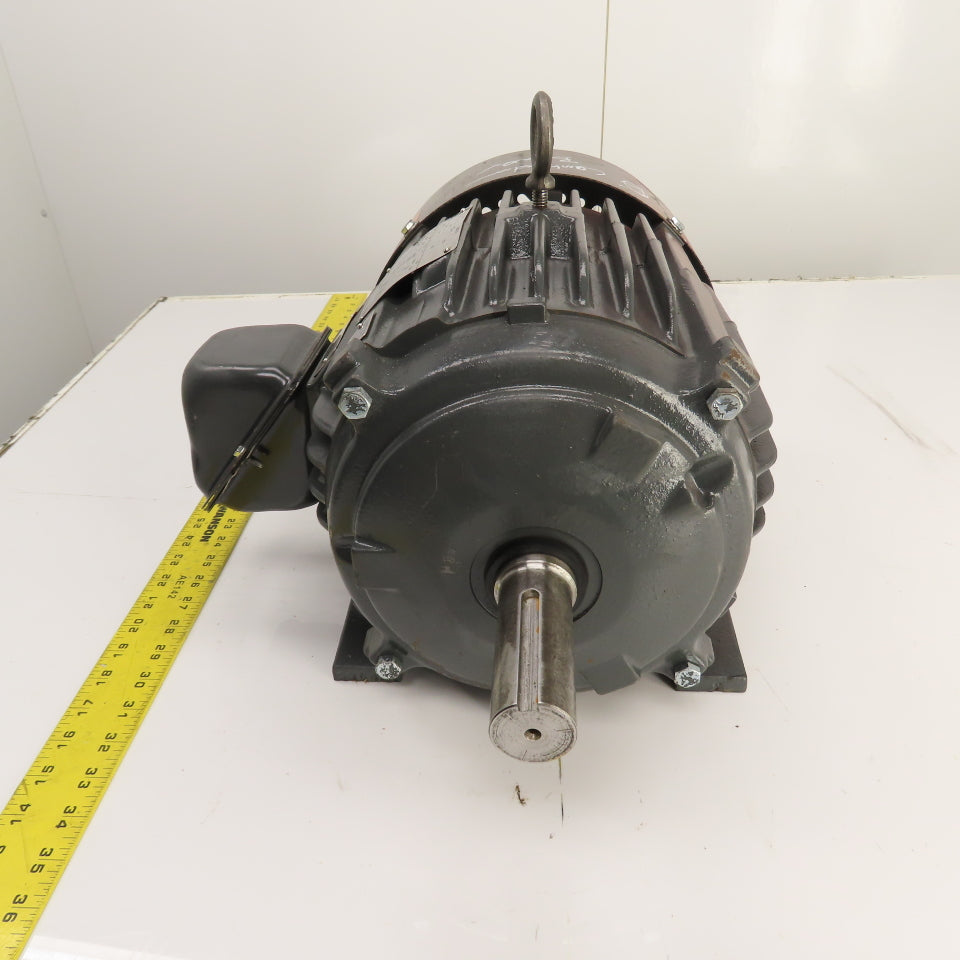 Nidec H7P1D DP54 7.5HP AC Electric Motor 230/460V 3PH 3530RPM 213T Frame Tested