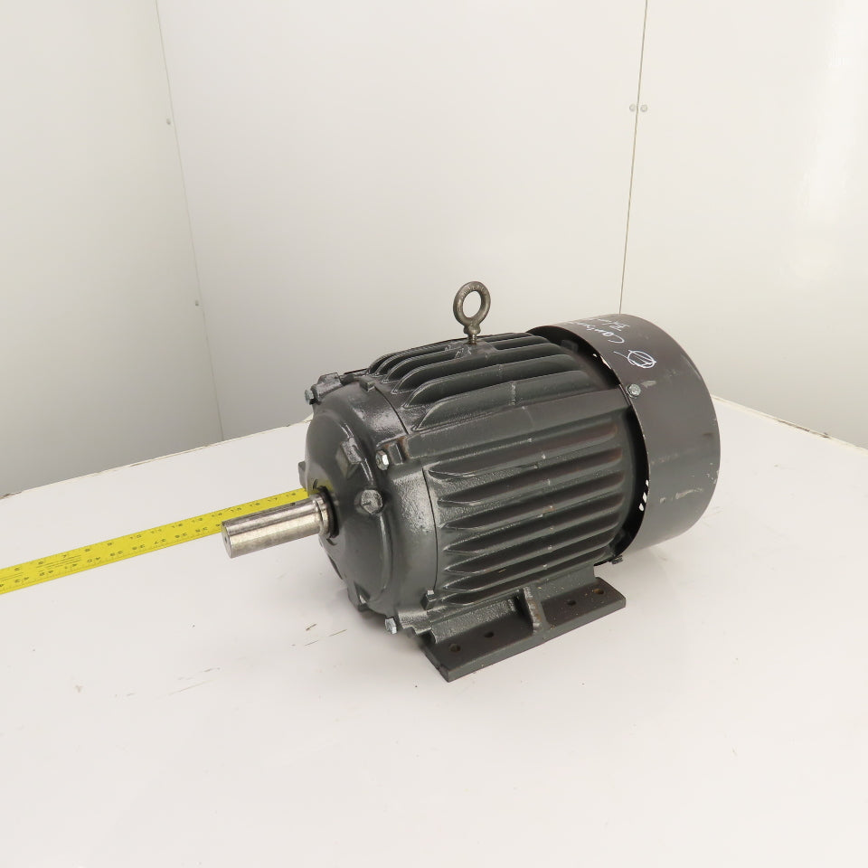 Nidec H7P1D DP54 7.5HP AC Electric Motor 230/460V 3PH 3530RPM 213T Frame Tested