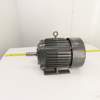 Nidec H7P1D DP54 7.5HP AC Electric Motor 230/460V 3PH 3530RPM 213T Frame Tested