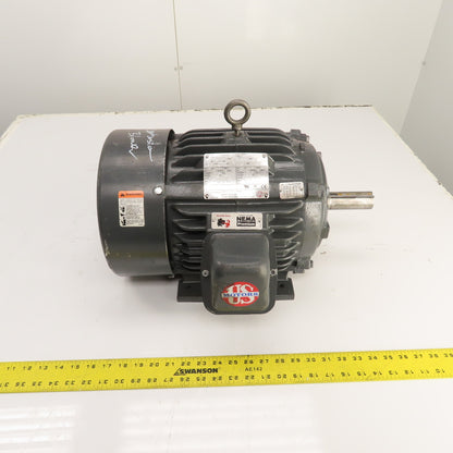 Nidec H7P1D DP54 7.5HP AC Electric Motor 230/460V 3PH 3530RPM 213T Frame Tested
