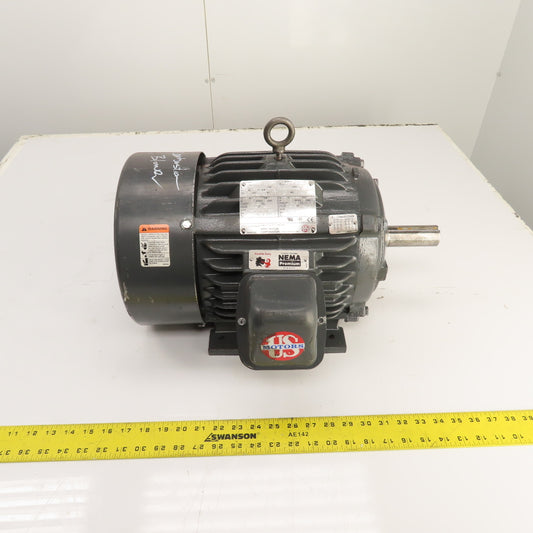 Nidec H7P1D DP54 7.5HP AC Electric Motor 230/460V 3PH 3530RPM 213T Frame Tested