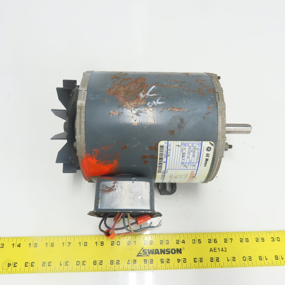 GE General Electric 5K49MN6079 1/2HP AC Electric Motor 3Ph 230/460V 1140RPM 56