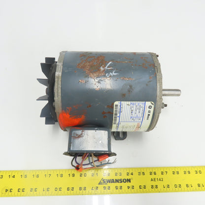 GE General Electric 5K49MN6079 1/2HP AC Electric Motor 3Ph 230/460V 1140RPM 56