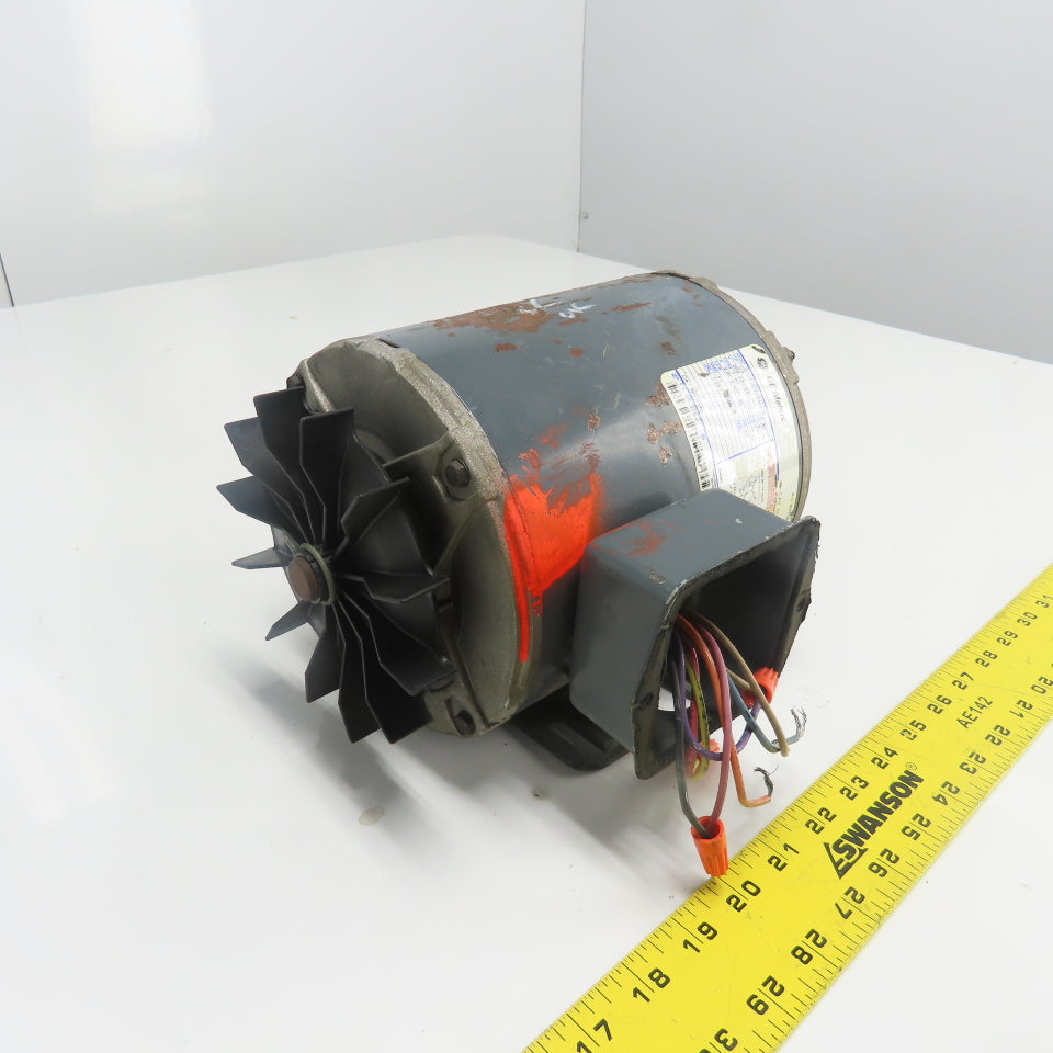 GE General Electric 5K49MN6079 1/2HP AC Electric Motor 3Ph 230/460V 1140RPM 56