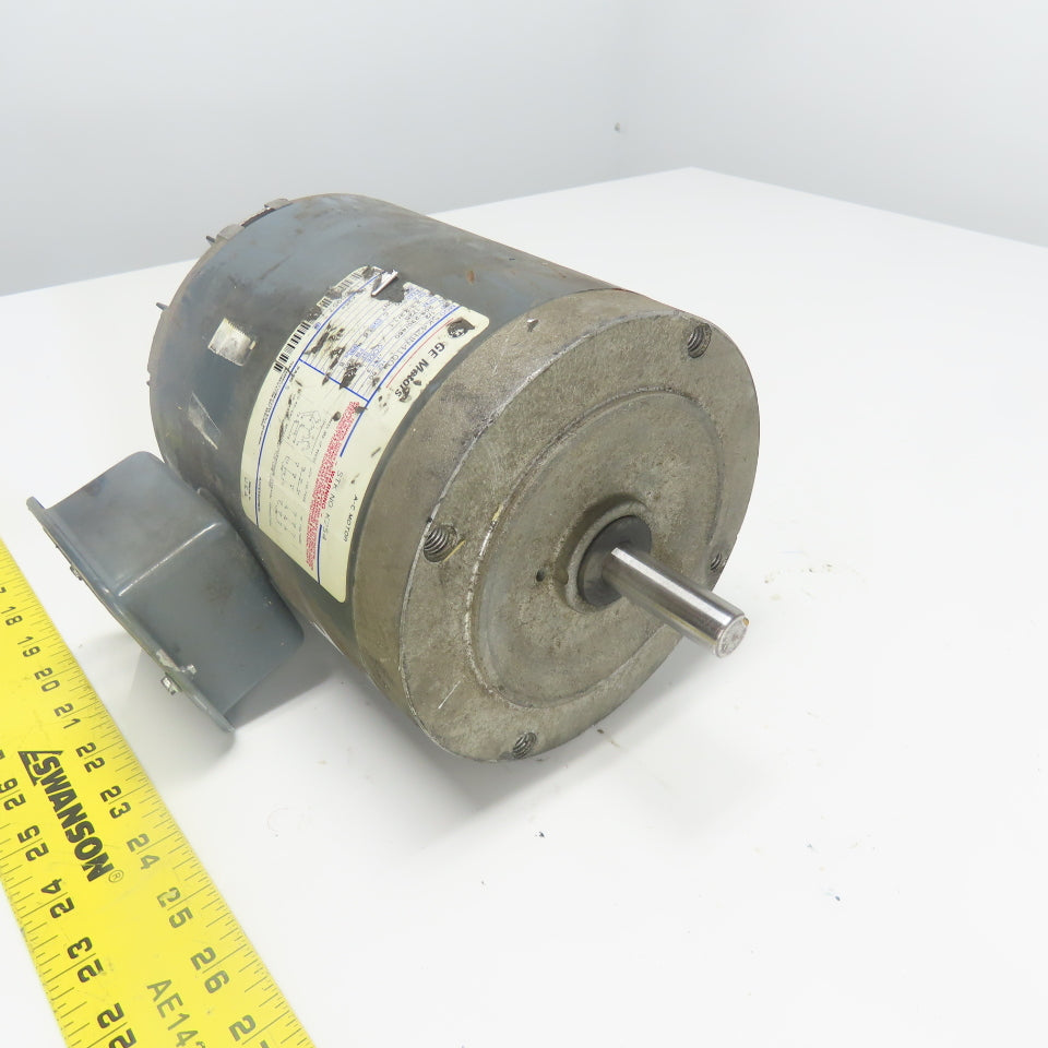 GE General Electric 5K42HN4100 1/2HP AC Electric Motor 3Ph 230/460V 1725RPM 56C