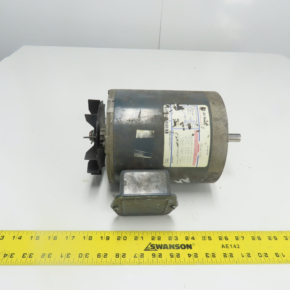 GE General Electric 5K42HN4100 1/2HP AC Electric Motor 3Ph 230/460V 1725RPM 56C