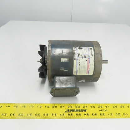 GE General Electric 5K42HN4100 1/2HP AC Electric Motor 3Ph 230/460V 1725RPM 56C
