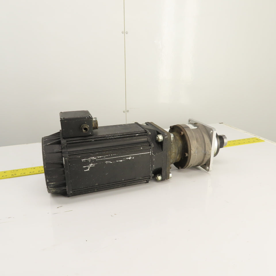 Parvex LD825EJR2312-Z Inline Servo Gear Motor 17.5Nm W/ Mijno Gear Box 140