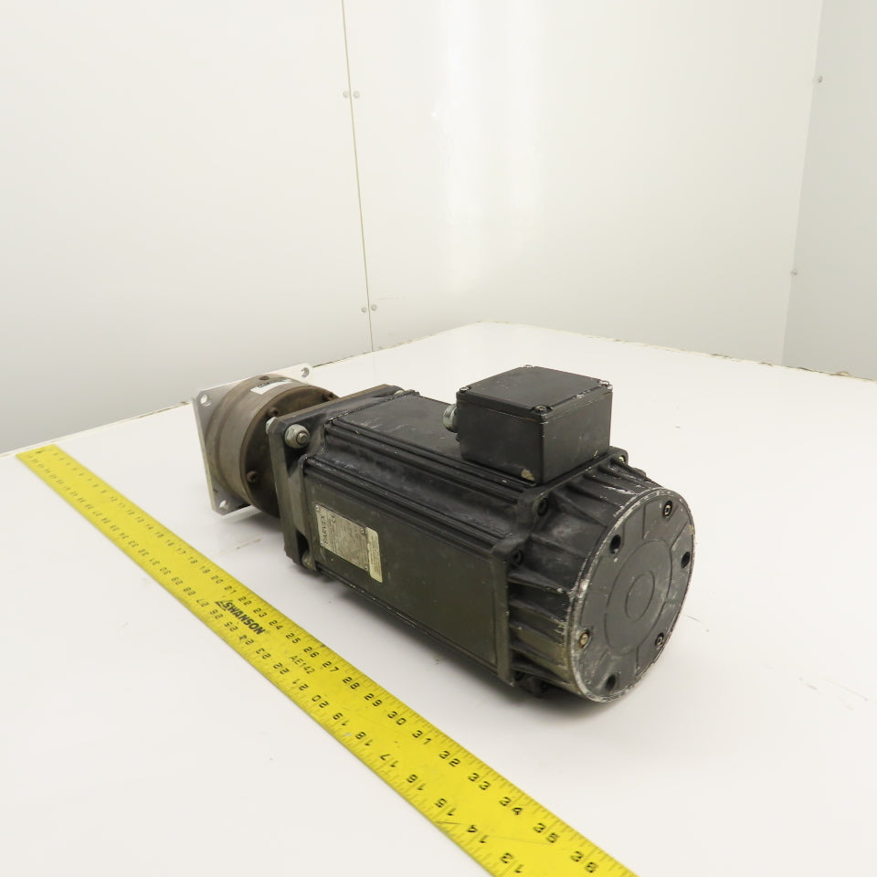 Parvex LD825EJR2312-Z Inline Servo Gear Motor 17.5Nm W/ Mijno Gear Box 140
