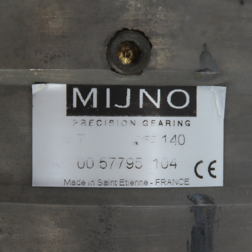 Parvex LD825EJR2312-Z Inline Servo Gear Motor 17.5Nm W/ Mijno Gear Box 140