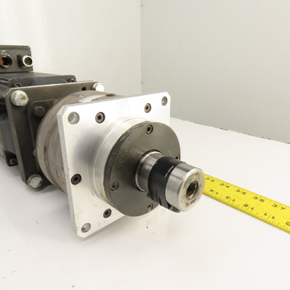 Parvex LD825EJR2312-Z Inline Servo Gear Motor 17.5Nm W/ Mijno Gear Box 140