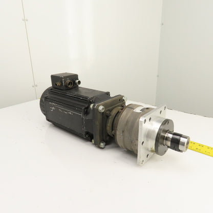 Parvex LD825EJR2312-Z Inline Servo Gear Motor 17.5Nm W/ Mijno Gear Box 140