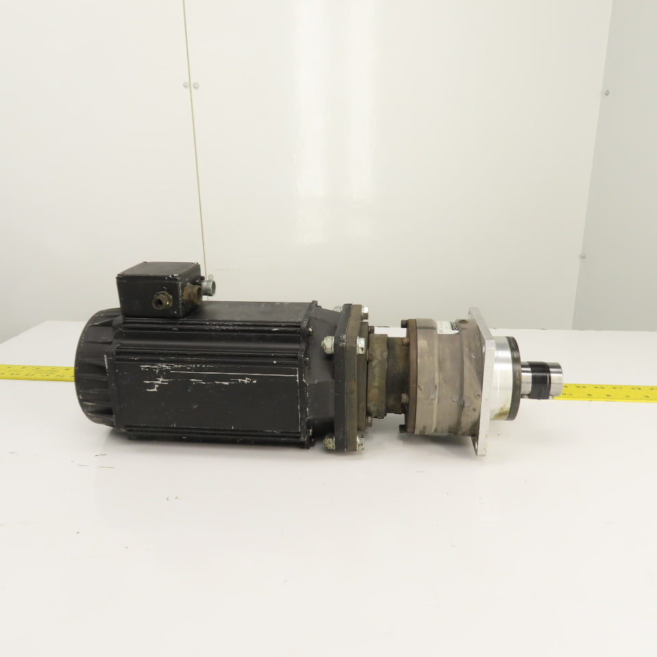 Parvex LD825EJR2312-Z Inline Servo Gear Motor 17.5Nm W/ Mijno Gear Box 140