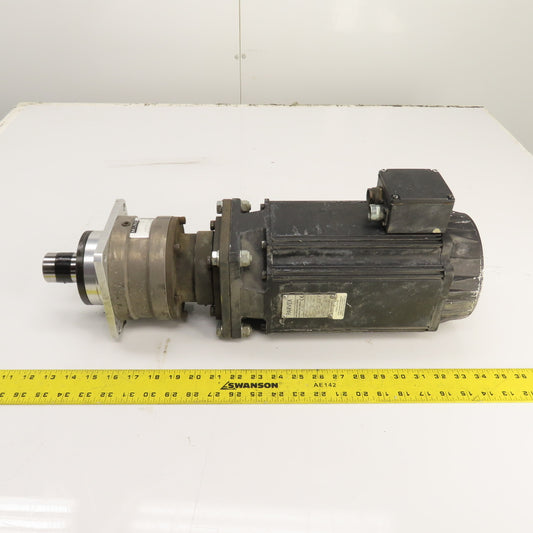 Parvex LD825EJR2312-Z Inline Servo Gear Motor 17.5Nm W/ Mijno Gear Box 140
