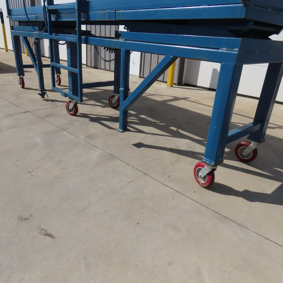 27" x 14' Rolling Powered Scaffold Lift 115V 48"-75" Working Height