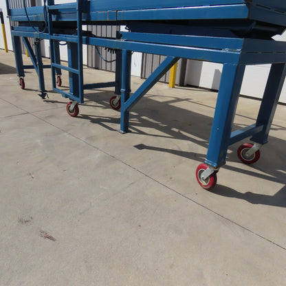 27" x 14' Rolling Powered Scaffold Lift 115V 48"-75" Working Height