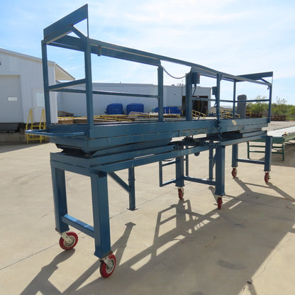 27" x 14' Rolling Powered Scaffold Lift 115V 48"-75" Working Height