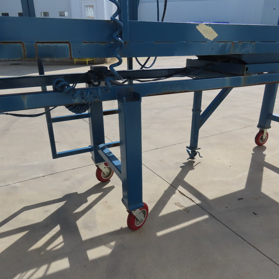 27" x 14' Rolling Powered Scaffold Lift 115V 48"-75" Working Height