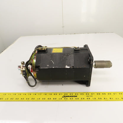 Fanuc A06B-0142-B675#0003 2.1kW AC Servo Motor 186V 2000RPM Parts/Repair
