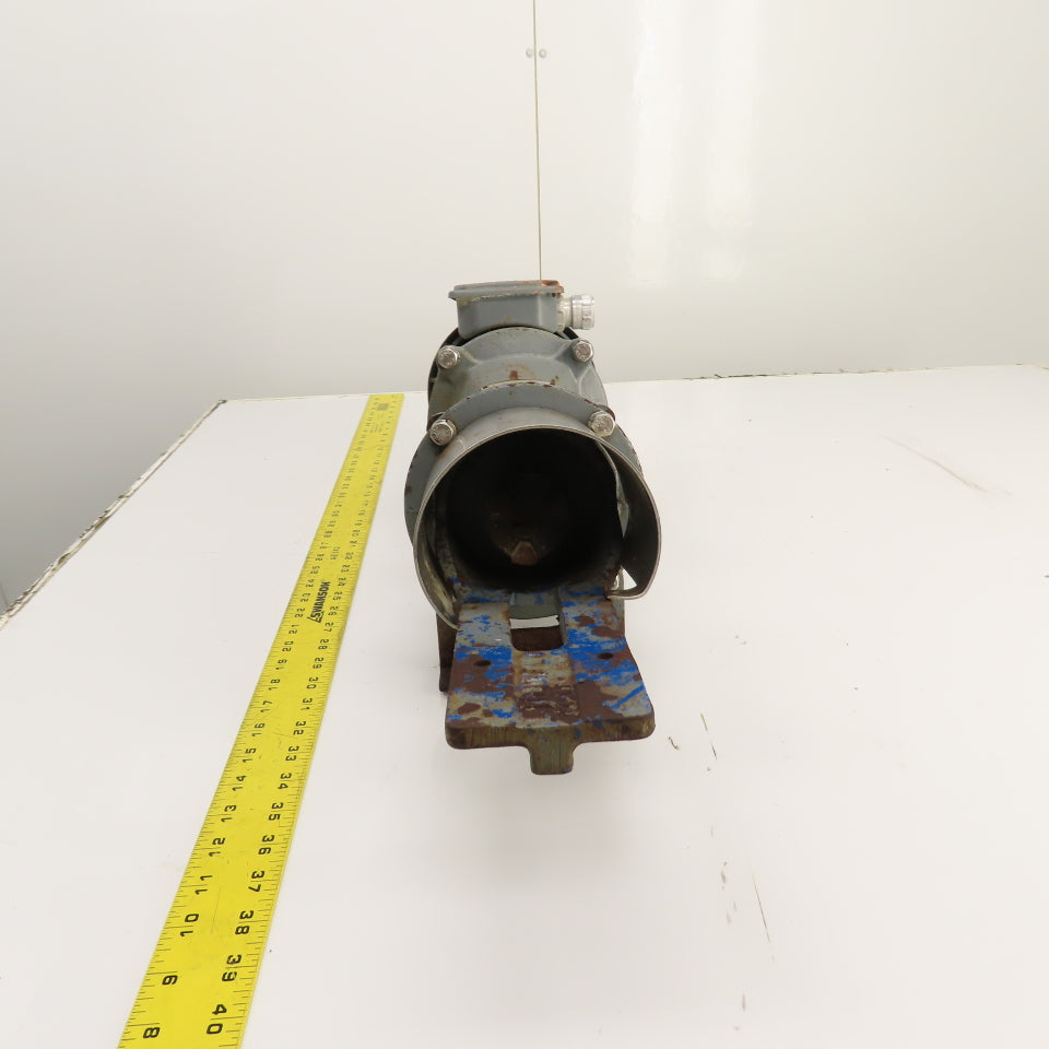 Baldor FX1-04-B5-56C 4:1 Ratio Inline Gear Motor 90VDC 1/2HP 437.5RPM 5/8"