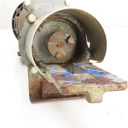 Baldor FX1-04-B5-56C 4:1 Ratio Inline Gear Motor 90VDC 1/2HP 437.5RPM 5/8"