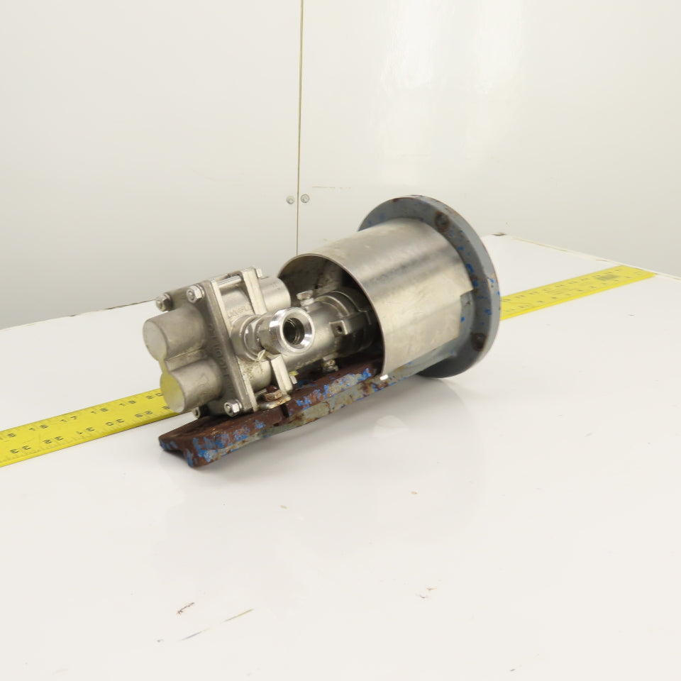 Liquiflo 0F5P Stainless Steel Gear Pump Assembly W/ Coupling