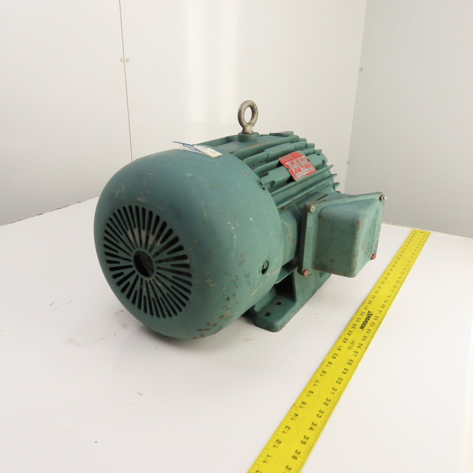 Delco 4G3104 7.5HP AC Electric Motor 460V 3PH 1765RPM 254U Frame Tested