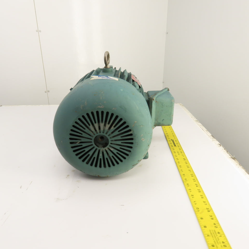 Delco 4G3104 7.5HP AC Electric Motor 460V 3PH 1765RPM 254U Frame Tested