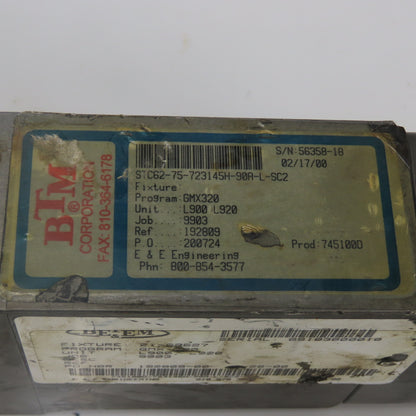 BTM STC62-75-723145H-90A-L-SC2 Pneumatic Power Clamp 21-69627
