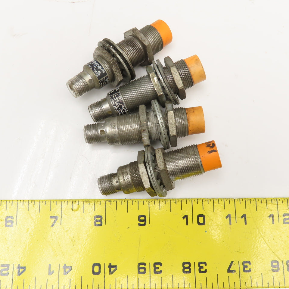 IFM Efector IG5907 Inductive Proximity Sensor 10-36VDC Lot Of 4