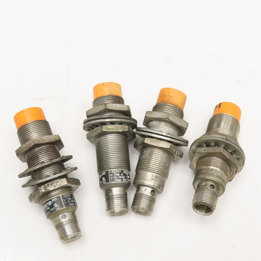 IFM Efector IG5907 Inductive Proximity Sensor 10-36VDC Lot Of 4