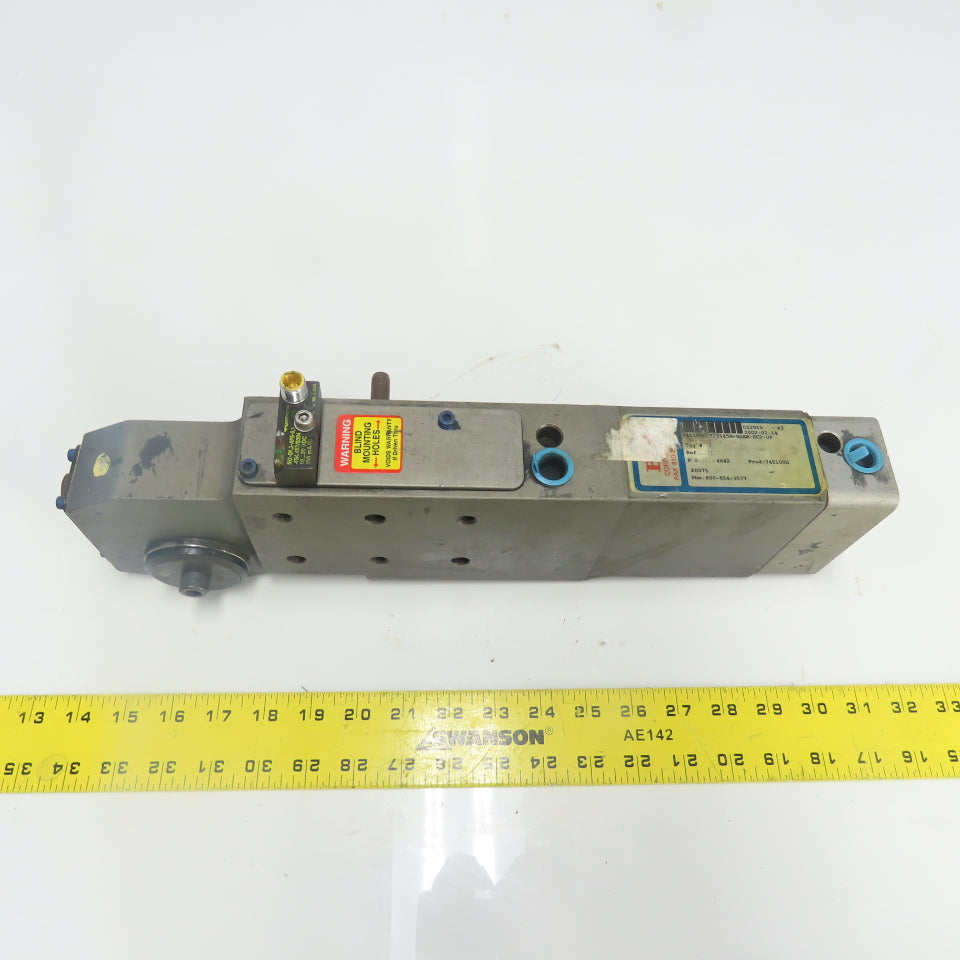 BTM 745100D-723145H-90AR-SC2-UP Pneumatic Power Clamp C12915-43