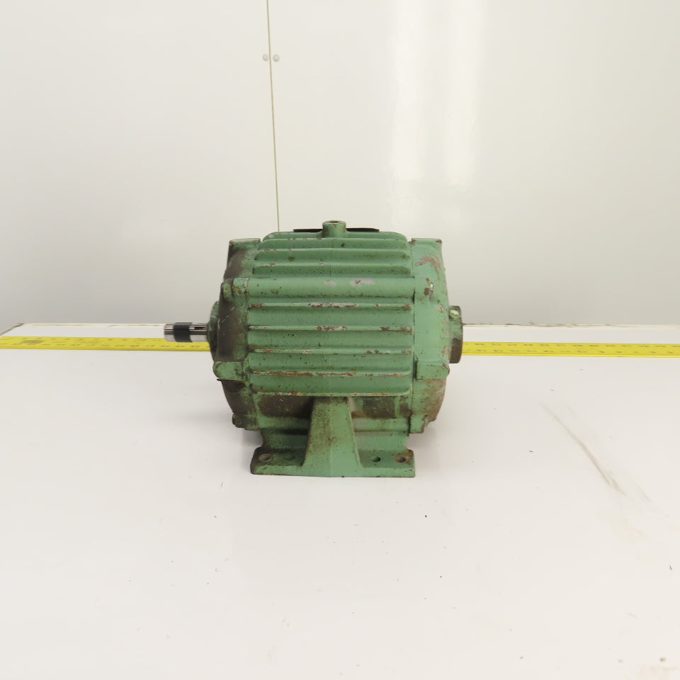 Delco 3G3104 1HP AC Electric Motor 460V 3PH 1745RPM 182 Frame Tested