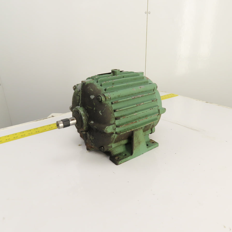 Delco 3G3104 1HP AC Electric Motor 460V 3PH 1745RPM 182 Frame Tested