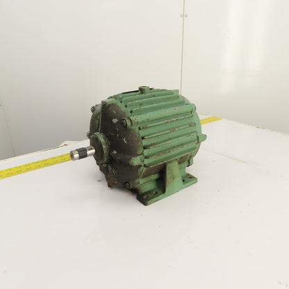 Delco 3G3104 1HP AC Electric Motor 460V 3PH 1745RPM 182 Frame Tested