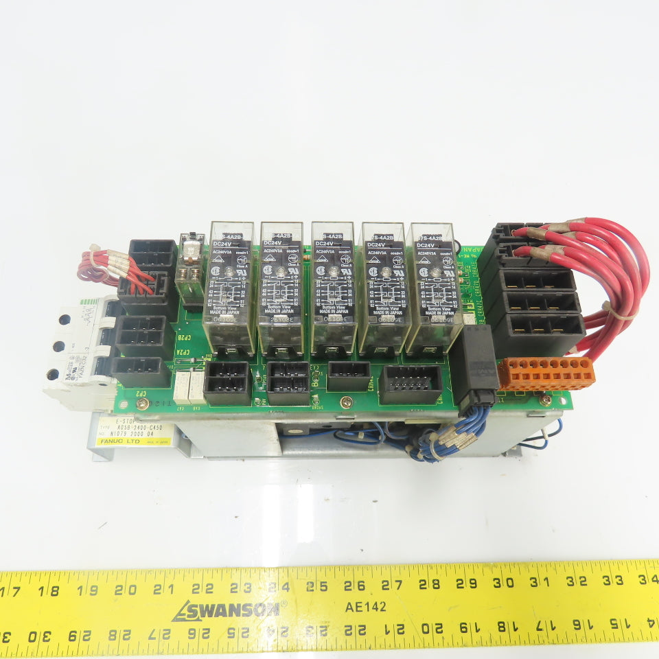 Fanuc A05B-2400-C450 Servo Drive Robot E-Stop Unit