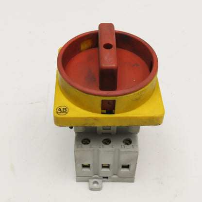 Allen Bradley 194E-A25-1753 600V 10Hp Panel Operator Disconnect Switch