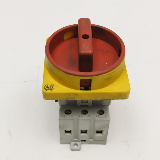 Allen Bradley 194E-A25-1753 600V 10Hp Panel Operator Disconnect Switch