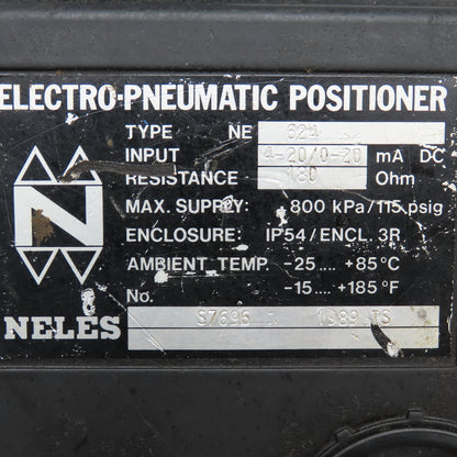 Neles NE 624 Electro-Pneumatic Valve Positioner 4-20/0-20mA DC