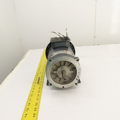 Reliance TPR 1HP DC Electric Motor 180V 1750RPM EM0056C Frame 5/8" Tested