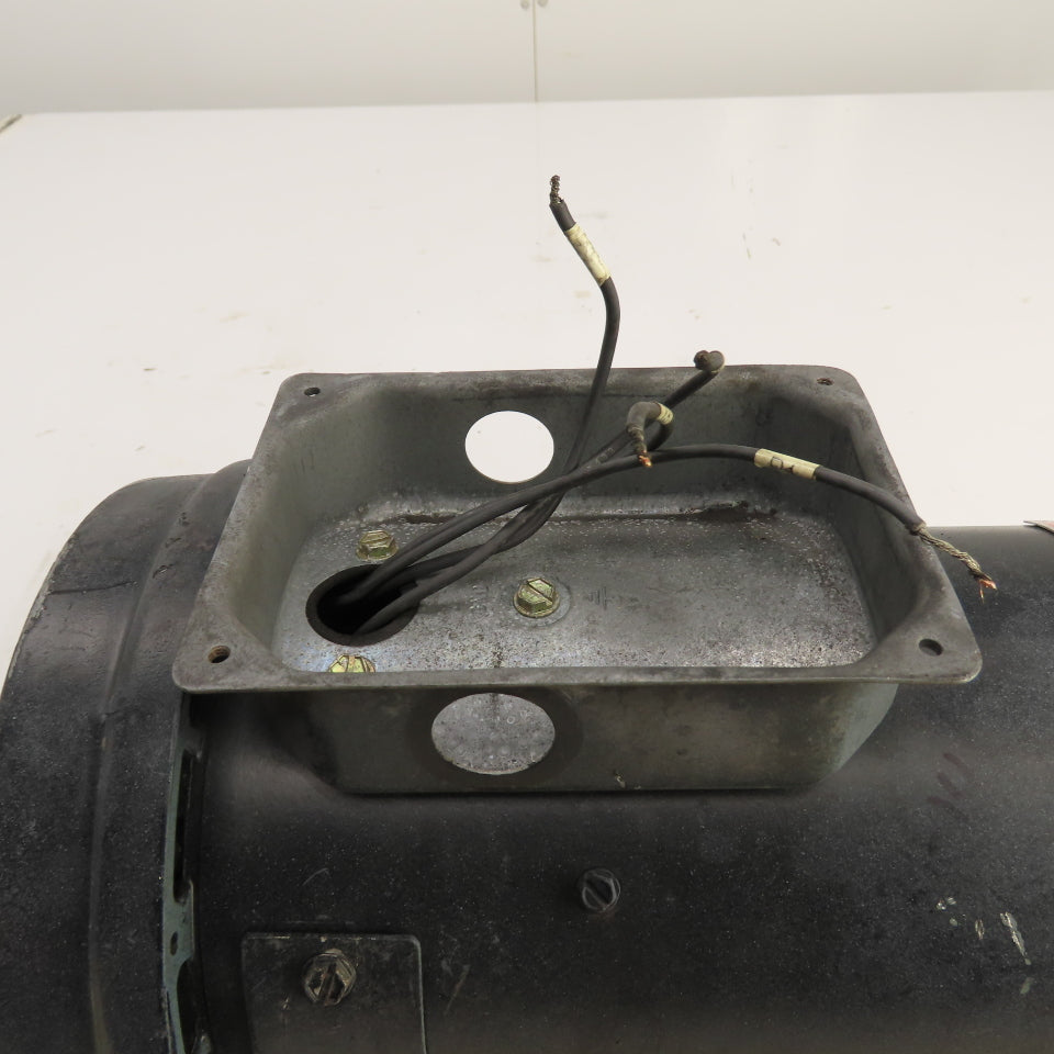 Reliance TPR 1HP DC Electric Motor 180V 1750RPM EM0056C Frame 5/8" Tested