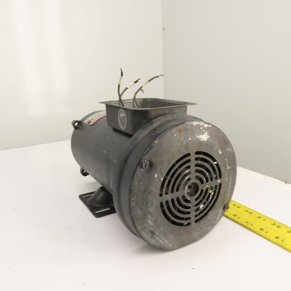 Reliance TPR 1HP DC Electric Motor 180V 1750RPM EM0056C Frame 5/8" Tested