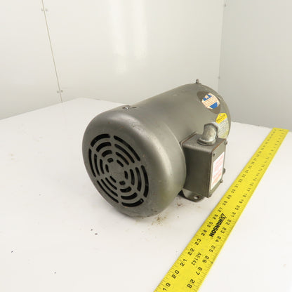 Baldor M3618T 1-1/2HP AC Electric Motor 230/460V 850RPM 184T Frame 1-1/8" Tested