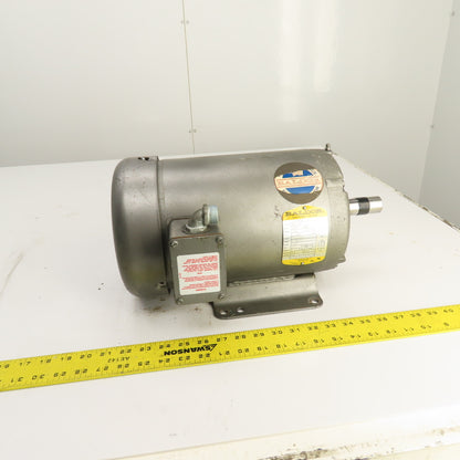 Baldor M3618T 1-1/2HP AC Electric Motor 230/460V 850RPM 184T Frame 1-1/8" Tested