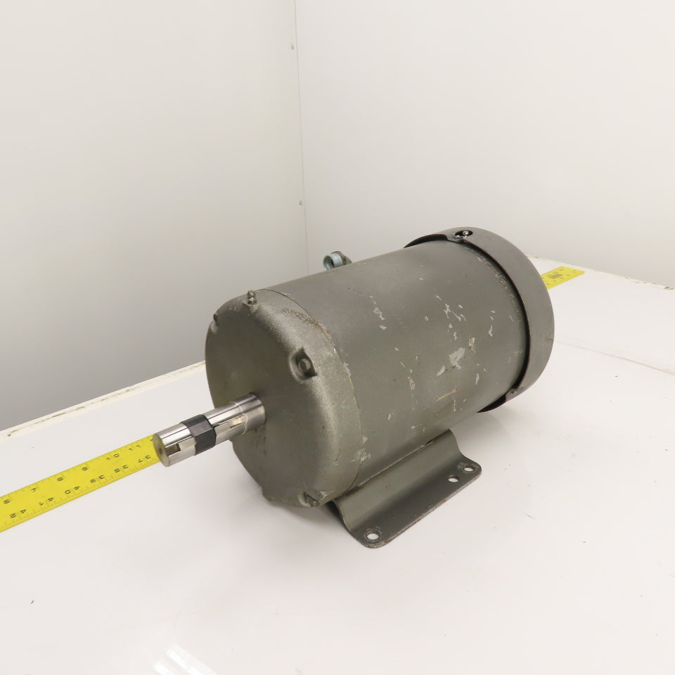 Baldor M3618T 1-1/2HP AC Electric Motor 230/460V 850RPM 184T Frame 1-1/8" Tested